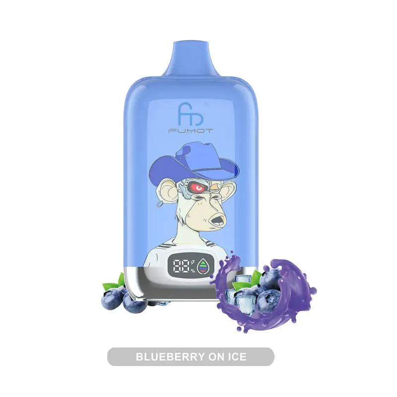 Fumot 12000 Blueberry On Ice Produktfoto Fumot 12000 Blueberry On Ice Produktfoto