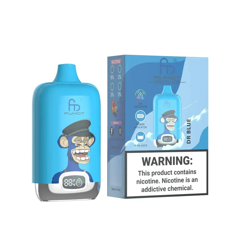 Fumot 12000 Dr Blue Verpackungsbild