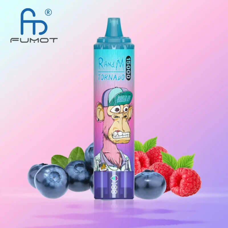 Fumot Tornado 15000 Blueberry Raspberry Produktfoto