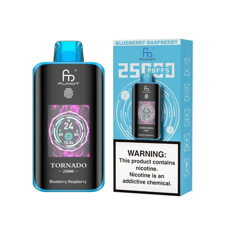 Fumot Tornado 25000 Blueberry Raspberry Verpackungsbild