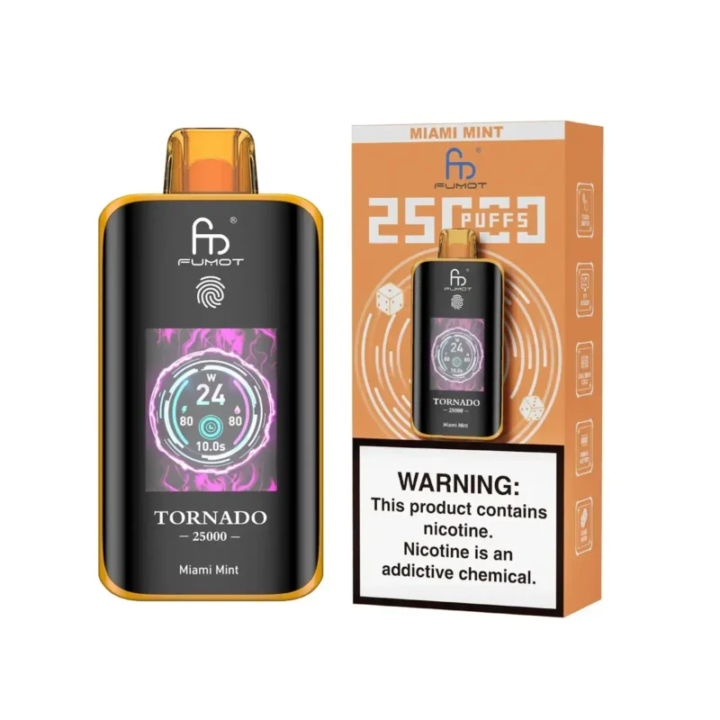 Fumot Tornado 25000 Miami Mint Verpackungsbild